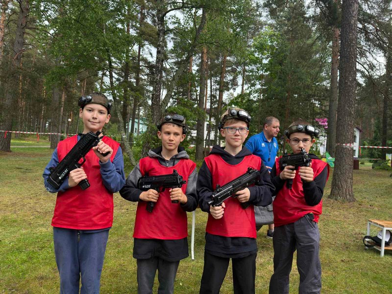 Все на лазертаг!