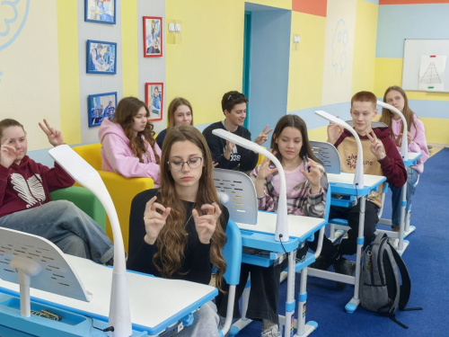 Занятие в клубе «Точилка для ума»