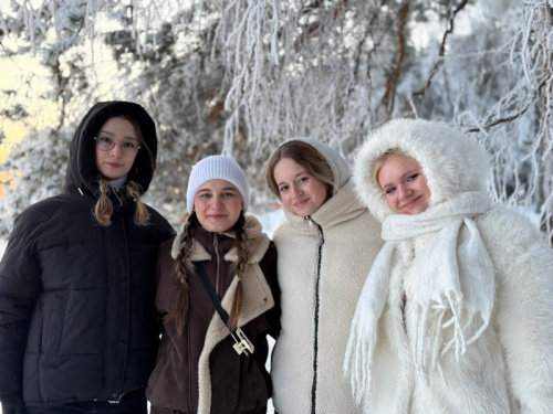 В такую погоду только в шапке!