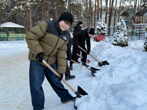Трудовая акция «Чистый «Зубренок»