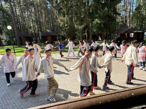 Знакомство с культурой Беларуси гостями из Китая