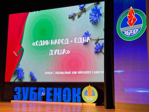 Праздник «Один народ – одна душа», посвященный Дню народного единства