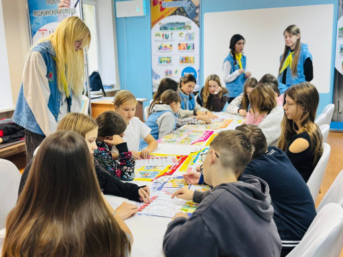 Юные лидеры в действии!