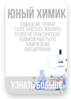 ПРОФИЛЬНЫЙ ОТРЯД «ЮНЫЙ ХИМИК»