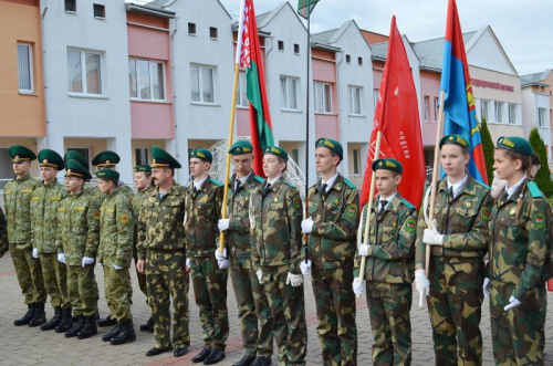 Торжественная церемония открытия финального этапа слета военно-патриотических клубов органов пограничной службы «Юная граница»