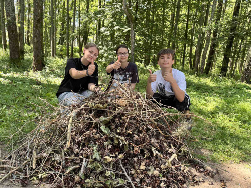 Трудовая акция «Чистый «Зубренок»