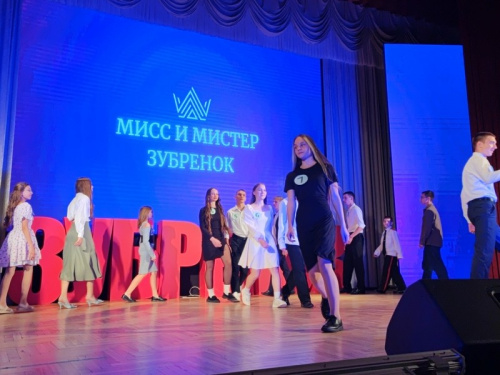 Шоу-программа «Мисс и мистер «Зубренок»