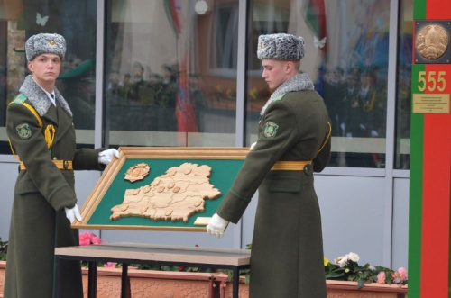 Торжественная церемония открытия финального этапа слета военно-патриотических клубов органов пограничной службы «Юная граница»