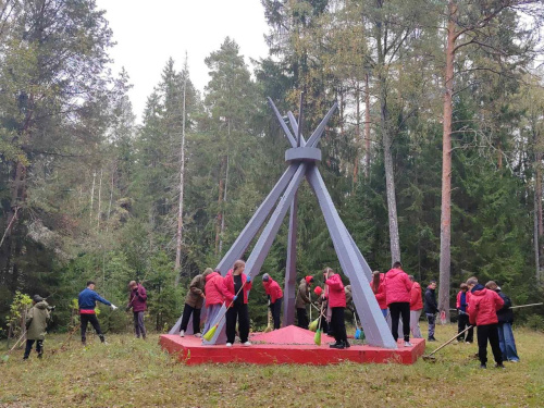 Выездная трудовая акция «Мы помним»