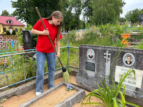 Трудовая акция ко Дню всенародной памяти жертв Великой Отечественной войны и геноцида белорусского народа 