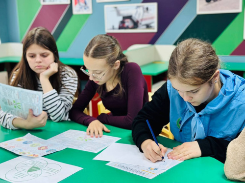 Юные лидеры в действии! Юные лидеры в действии!